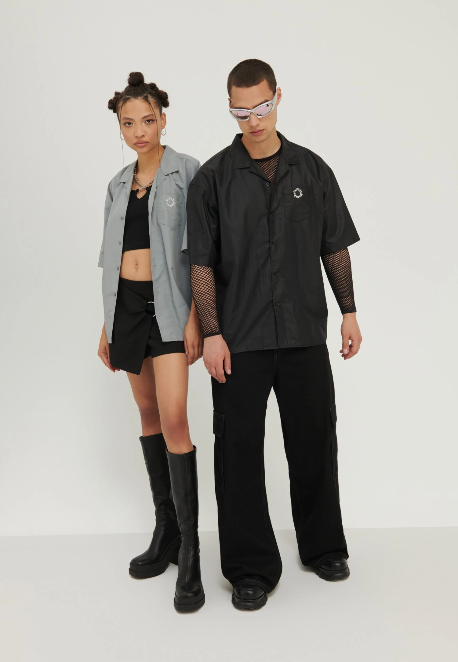 YOURTURN UnisexCamiciaBlack Uomo Camicie YO12100ZS-Q11 4 YOURTURN UnisexCamiciaBlack Uomo Camicie YO12100ZS-Q11 - immagine 2